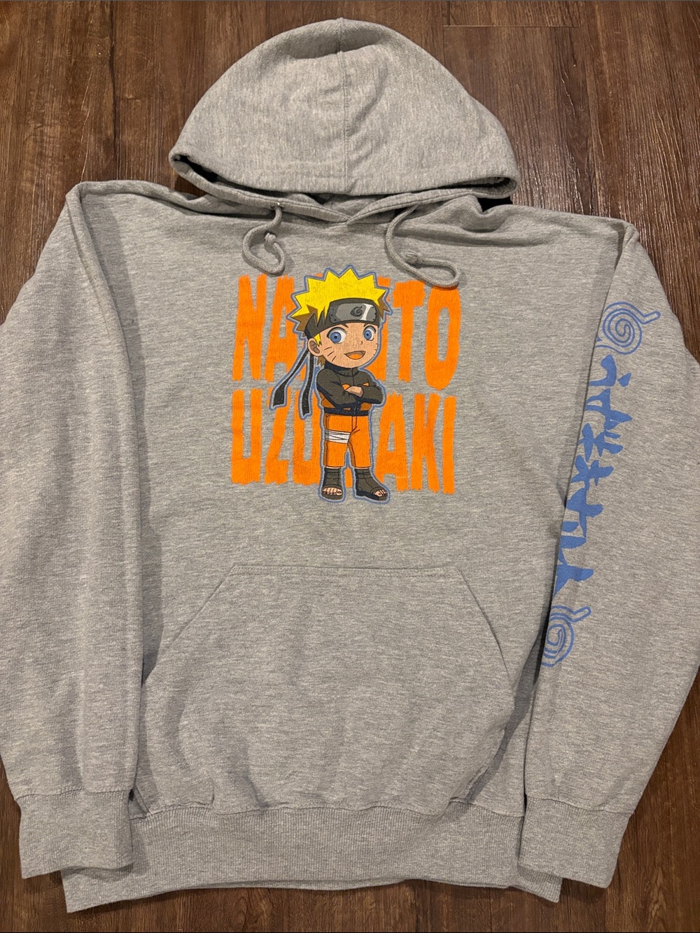 Naruto Uzumaki men’s large hoodie